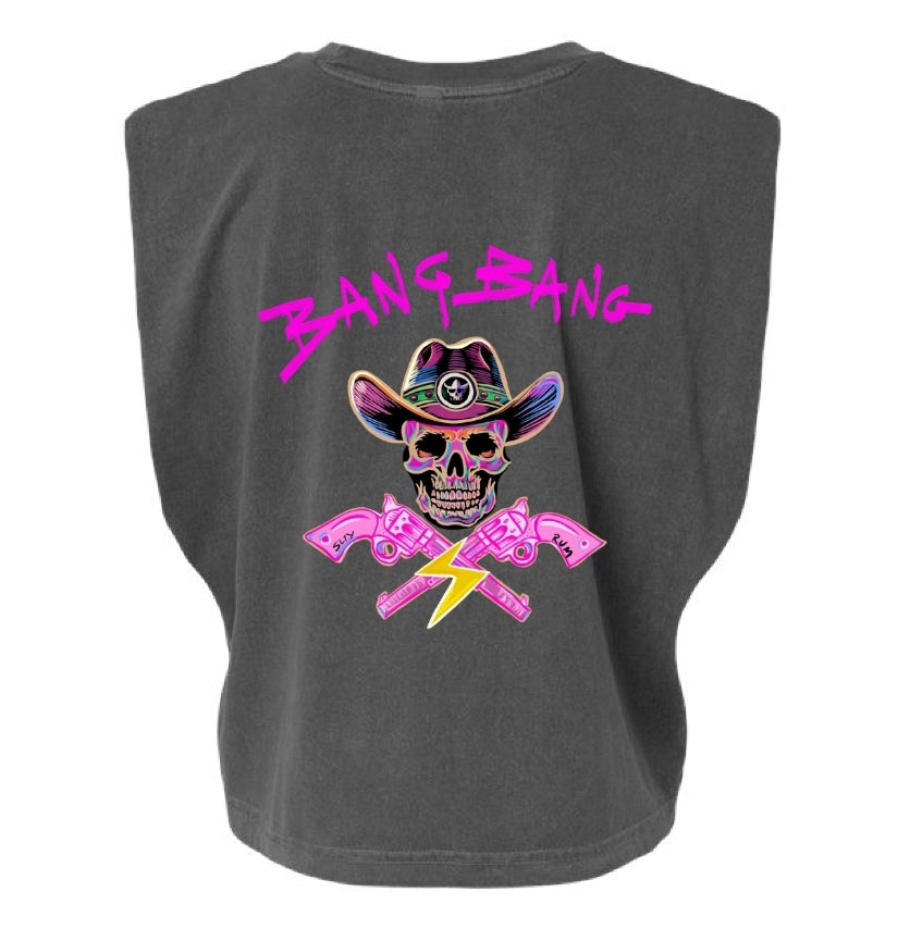 BANG BANG WOMENS MUSCLE TANK -presale